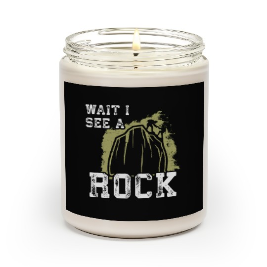 Wait I see a Rock - Hiking Scented Candles