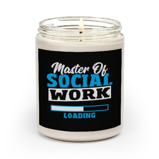 Caseworker Political Science Social Worker Scented Candles