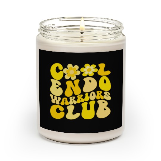 Cool Endometriosis Warriors Club Scented Candles