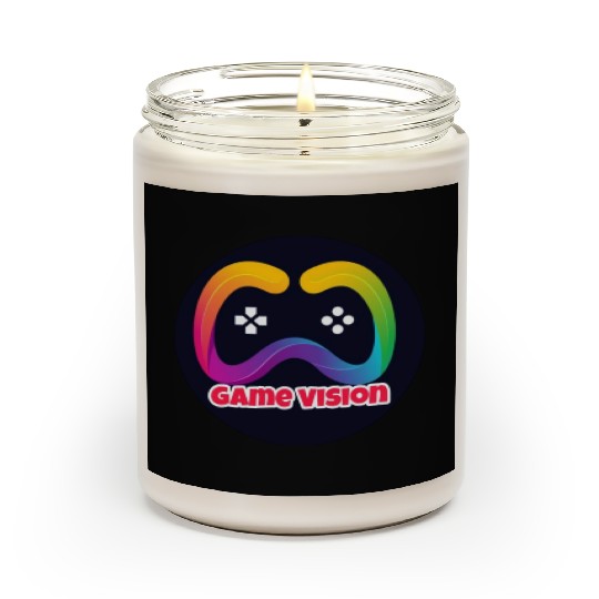 Game Vision Official YouTube Channel Logo Scented Candles