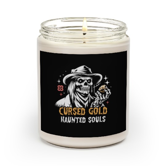 Cowboy Barn Bull Rider Rodeo Country Western Gift Scented Candles