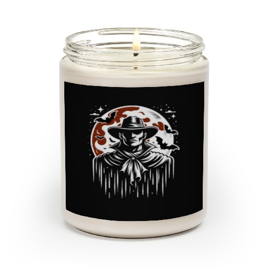 Cowboy Barn Bull Rider Rodeo Country Western Gift Scented Candles