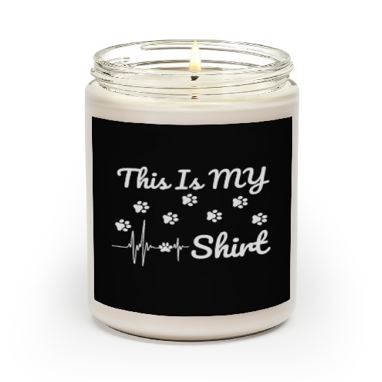 this is my dog walking Scented Candles gift for pet walkers