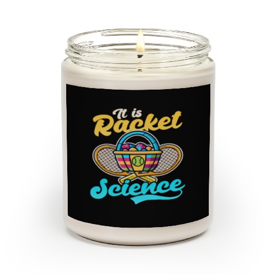 Tennis Easter Racket Science Scented Candles