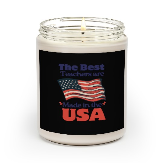 Teacher Appreciation Gift for 4th of July Scented Candles