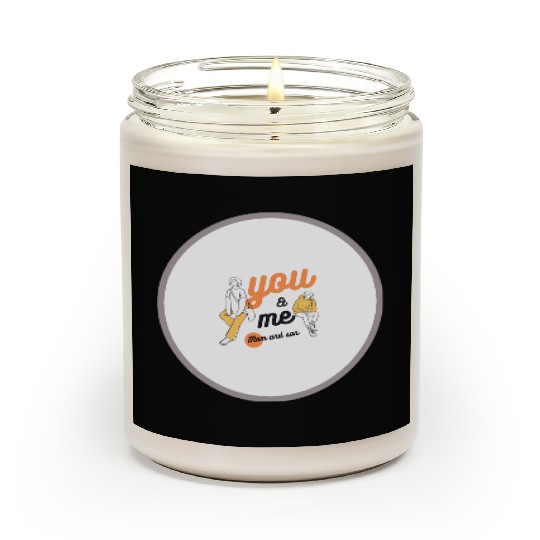 Mom and son Scented Candles
