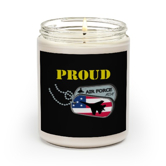 Proud Air Force Mom Scented Candles