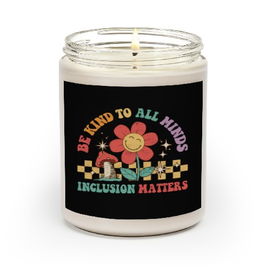 Be Kinds Minds Inclusion Sped Teacher Autism Scented Candles