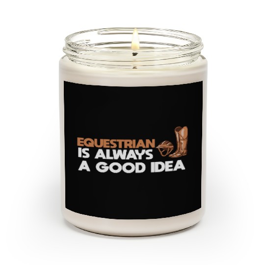 Horse Riding Equestrian Scented Candles