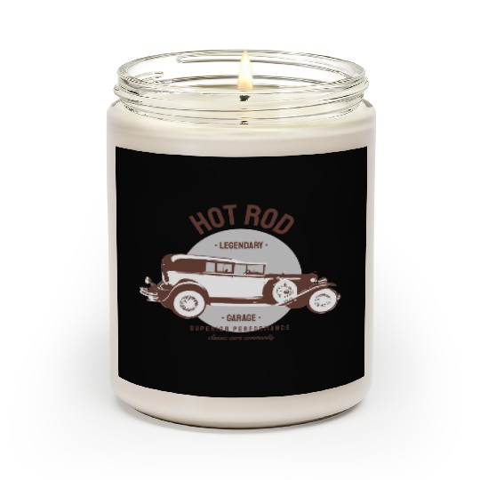 Hot rod legendary, classic car Scented Candles
