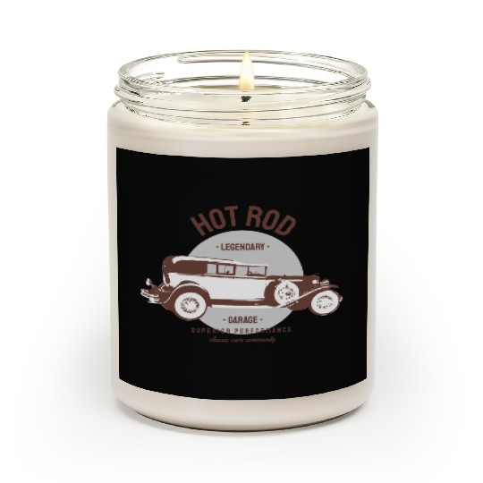 Hot rod legendary, classic car Scented Candles