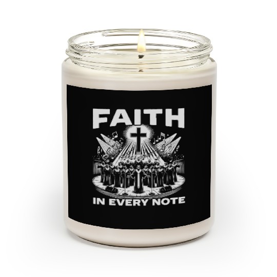 Gospel Music Religious Bible Scripture Christian Scented Candles