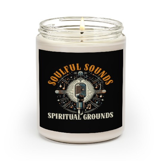 Gospel Music Religious Bible Scripture Christian Scented Candles