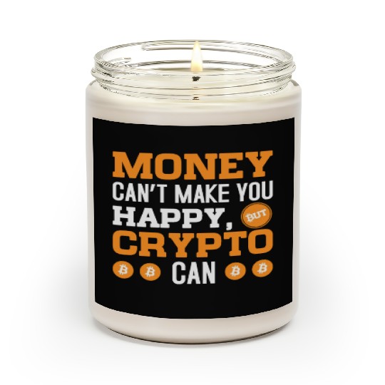 MOney Can t Make You Happy Crypto Can Scented Candles