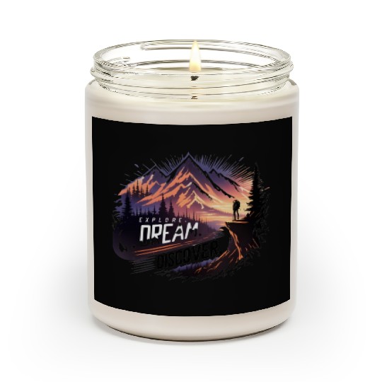 "Horizon Explorer: Embrace the Journey" Scented Candles