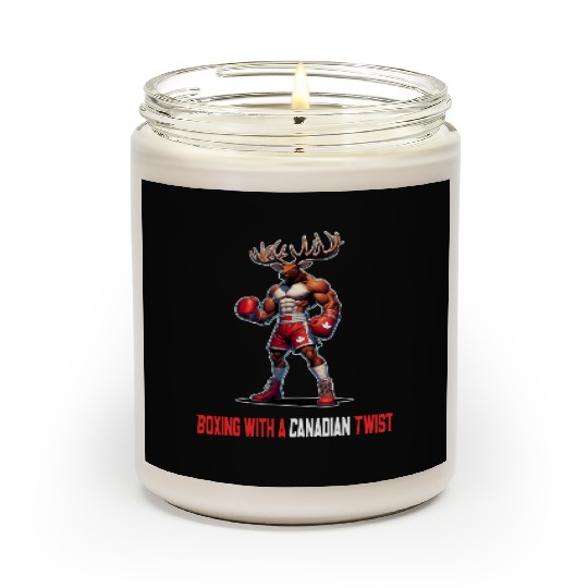 Canada elk box design Scented Candles