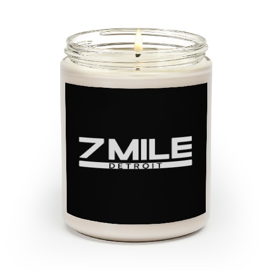 7 mile Detroit Scented Candles