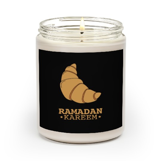 The crescent croissant is a sweet combination Scented Candles
