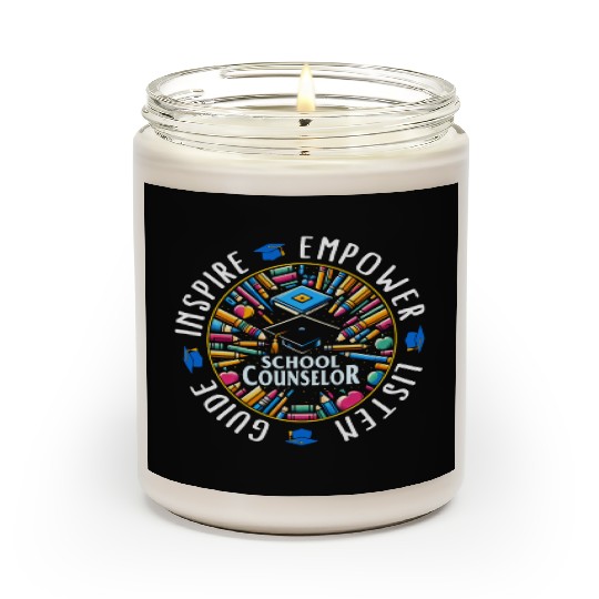 School Scented Candles, School Counselor Guide Inspire