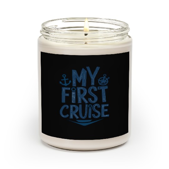 My first cruise Nautical Family Matching Scented Candles