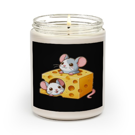 Cheese Dwelling Mice Scented Candles