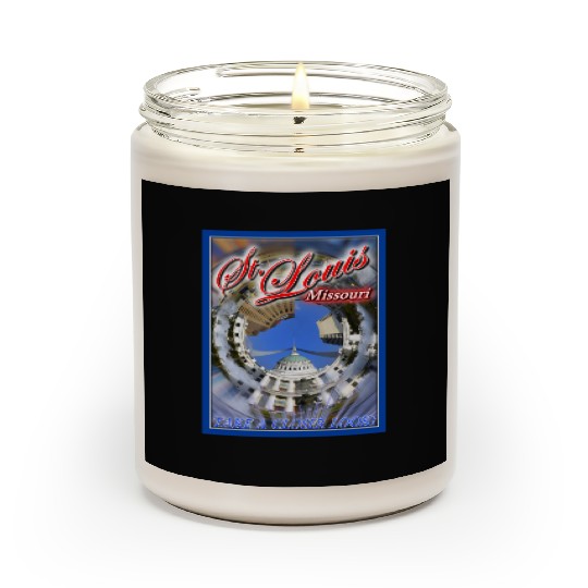 Historic Downtown St. Louis Arch & Courthouse Scented Candles