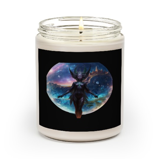 Guardian of Galaxy in her hidden crystal world Scented Candles