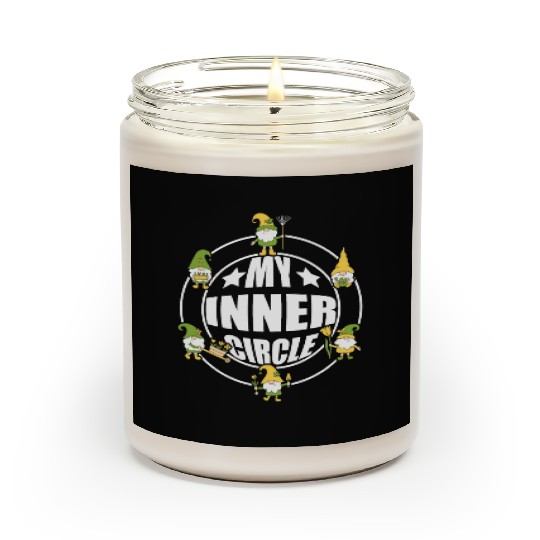 Funny Garden Gnomes My Inner Circle Scented Candles