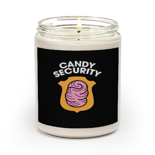 Candy Security Mom Dad Matching Birthday Costume Scented Candles