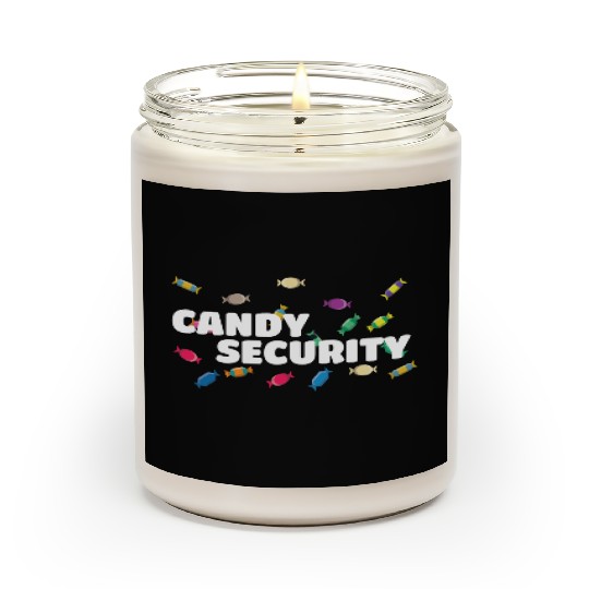 Candy Security Mom Dad Matching Birthday Costume Scented Candles