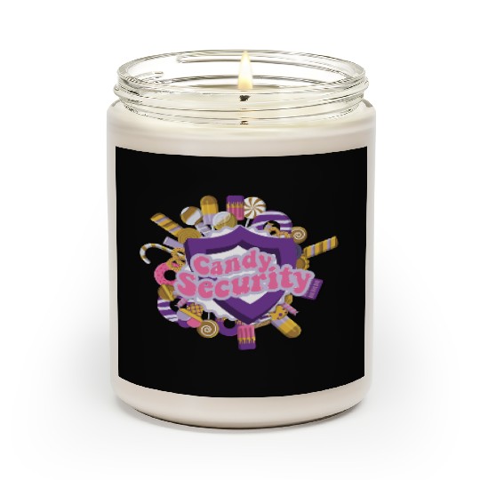 Candy Security Kids Parents Matching Birthday Scented Candles