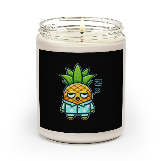 Pineapple Bedtime Scented Candles