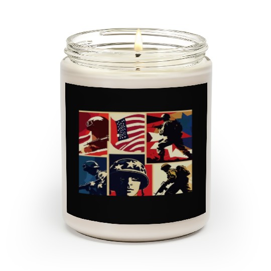Memorial Day 6 Scented Candles