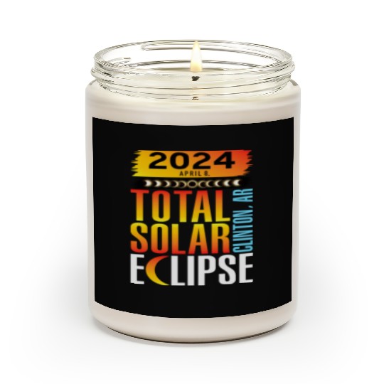 2024 April 8 Total Solar Eclipse Clinton AR Scented Candles