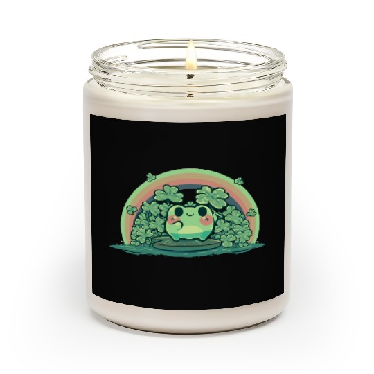 Lucky Cute Frog Scented Candles