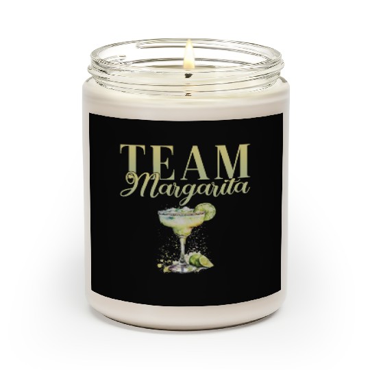 Team Margarita Tequila Stag Party Scented Candles