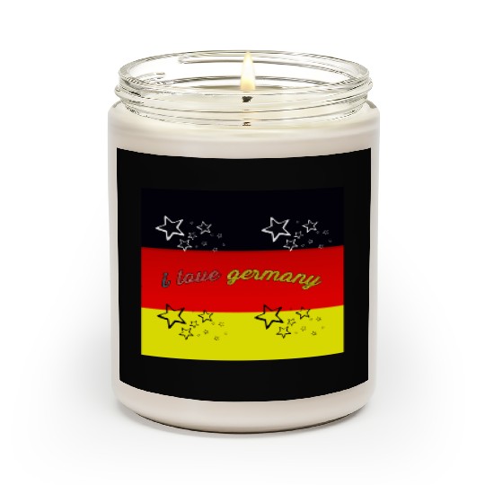 i love germany Scented Candles