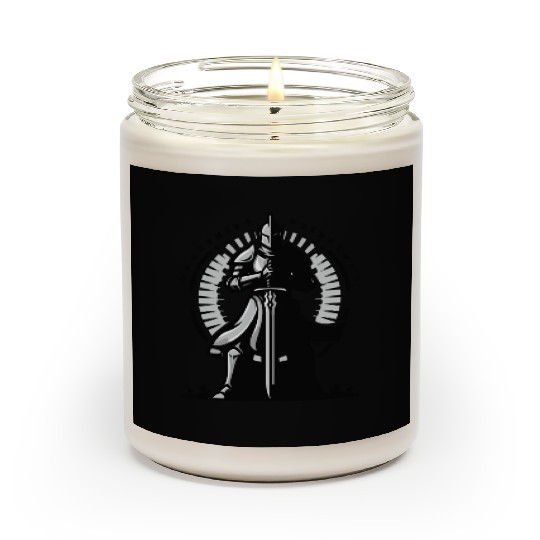 Choose Peaceful Battle | Serene Warrior Design Scented Candles