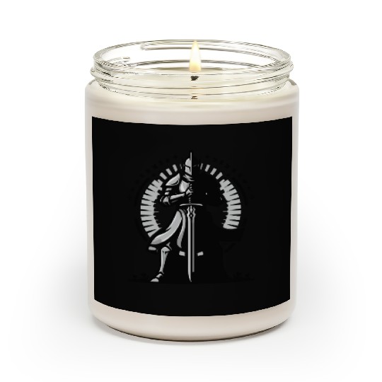 Choose Peaceful Battle | Serene Warrior Design Scented Candles