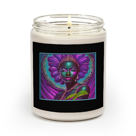 African Goddess Violet Nurturing Me - 1 Scented Candles