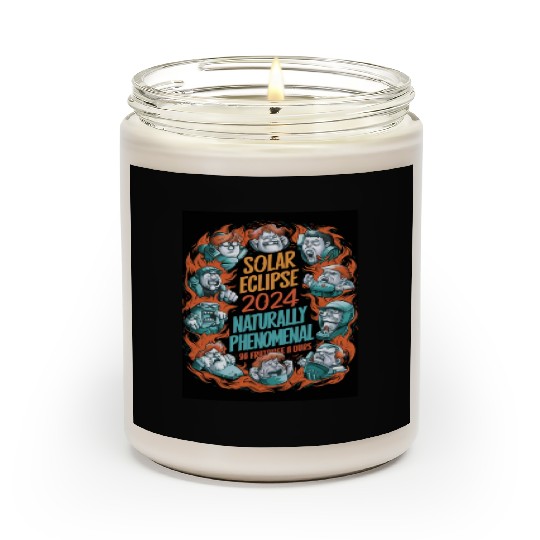 Solar Eclipse 2024 Naturally Phenomenal Scented Candles