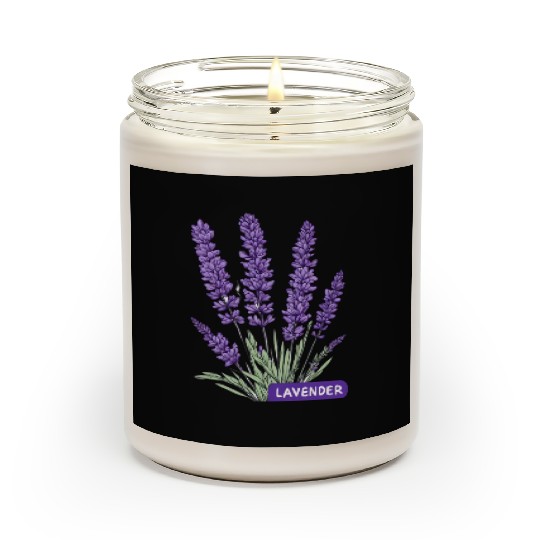 Lavender - Pot Label Scented Candles