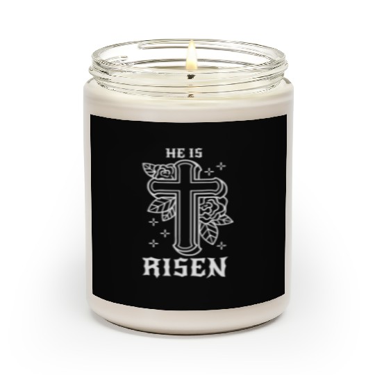 He Is Risen Easter Jesus Resurrection Christian Scented Candles
