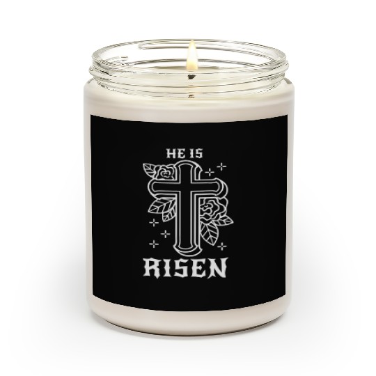 He Is Risen Easter Jesus Resurrection Christian Scented Candles