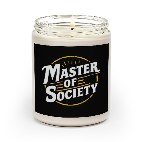 Master of society Scented Candles
