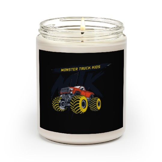 monster trucks kids Scented Candles