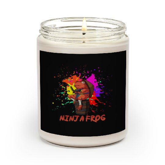 Ninja Frog Scented Candles