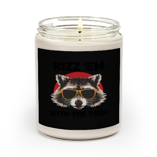 Rizz God: Autism Awareness Opossum Scented Candles