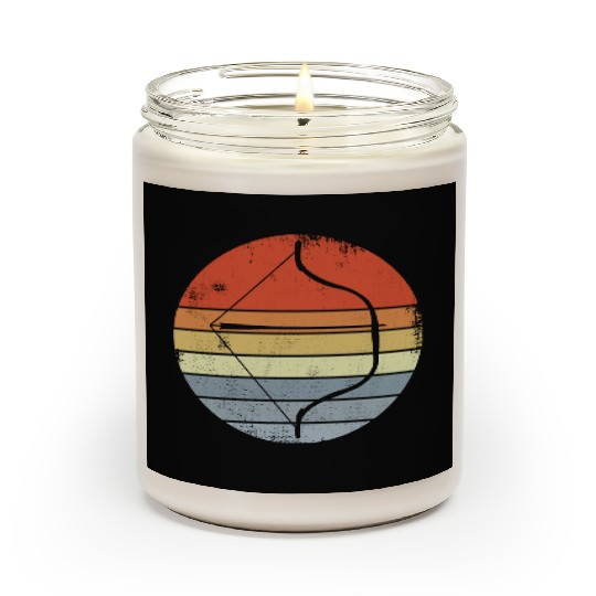 Bow and Arrow Vintage Look Scented Candles