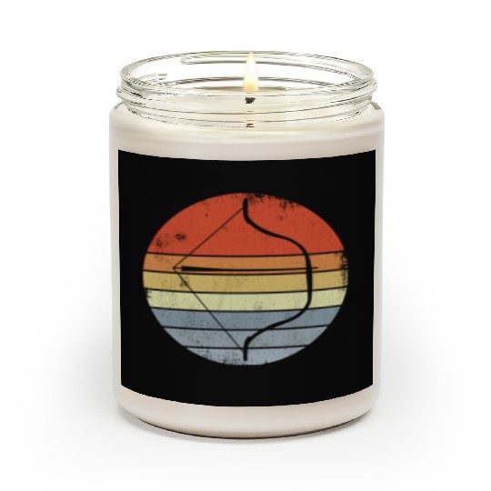 Bow and Arrow Vintage Look Scented Candles